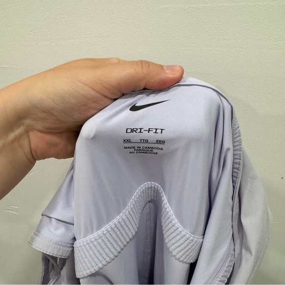 Nike Bliss Sport Dress Dri-Fit XXL Light Purple Lavender Athleisure - Picture 7 of 9